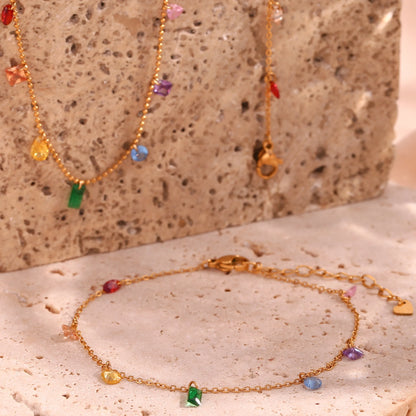 Set Schmuck Zirkonia