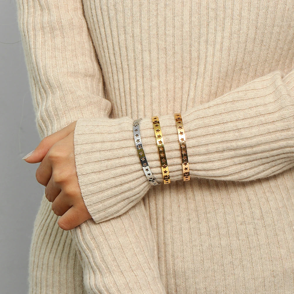 Armband Stern Edelstahl