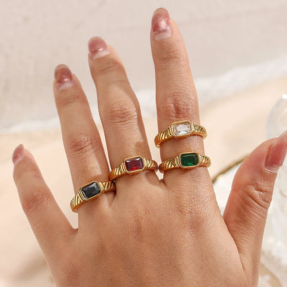 Feiner Zirkonring