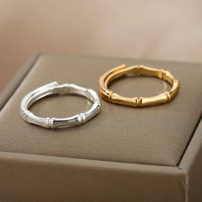 Rings Adjustable Bamboo