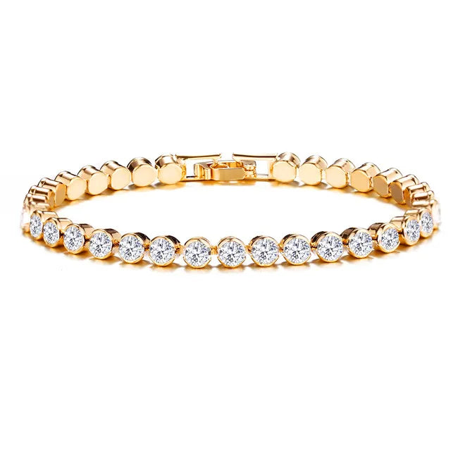 Luxuriöse Kristallarmband