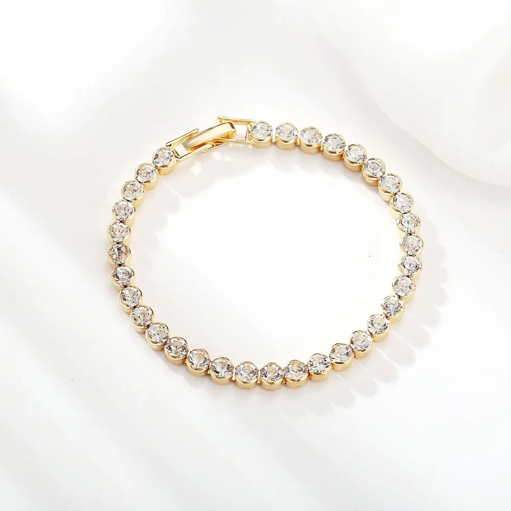 Luxuriöse Kristallarmband