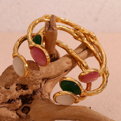 Armband Grüner Achat