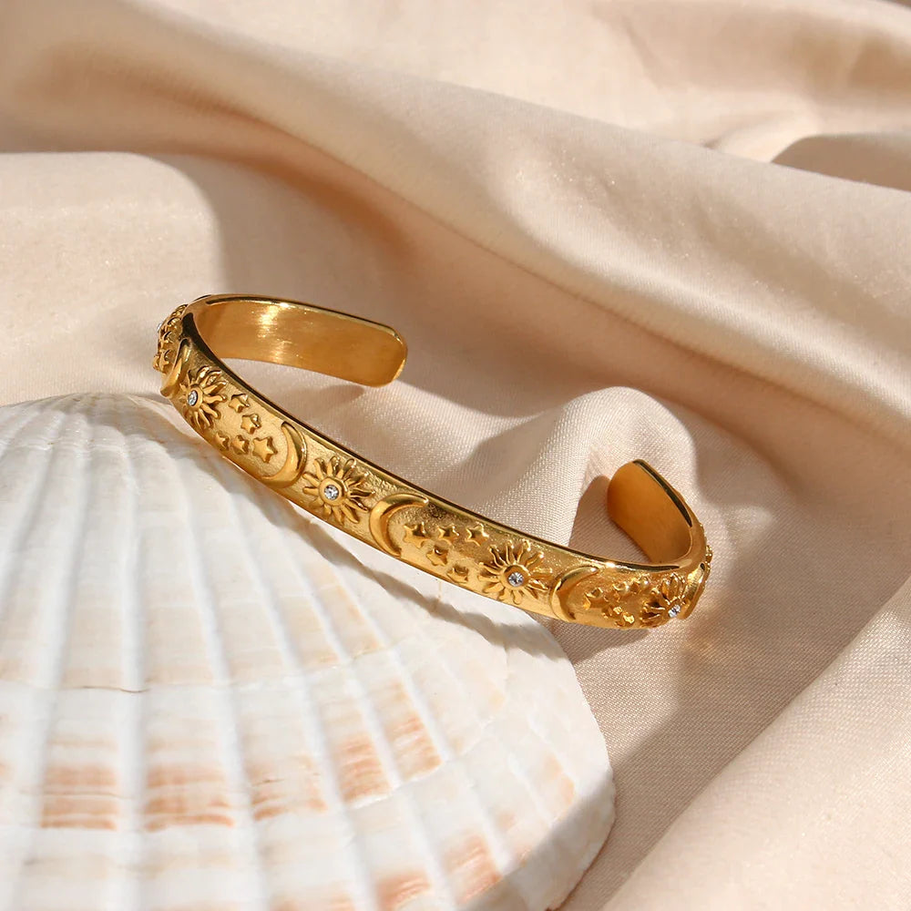Armband Sonne und Mond