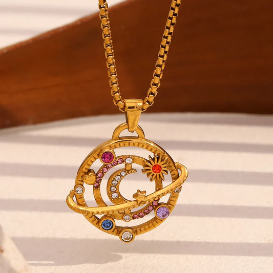 Colar Lunar 18K