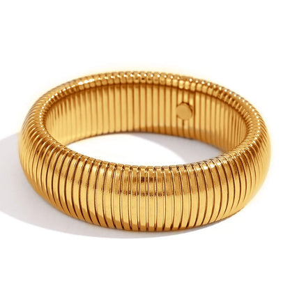 Chunky-Armband Vergoldet