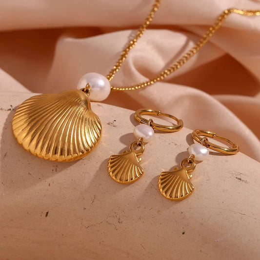 Böhmisches Schmuckset Perle