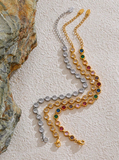 Halskette und Armband Luxo