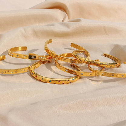 Stern- und Mond-Armband