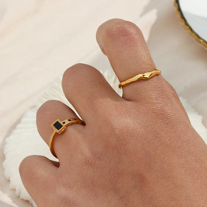Verstellbarer Vergoldeter Ring