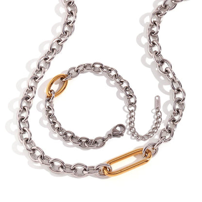 Silbernes Juwelen-Set