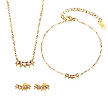Kristall-Schmuckset