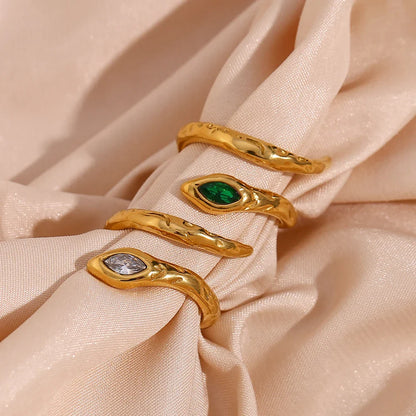 Schlangenring Gold