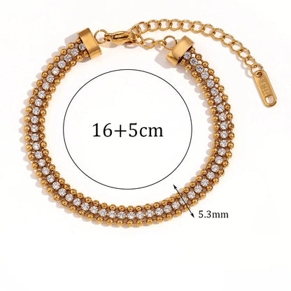 Armband Zirkonia Vergoldet