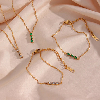 Schmuckset Bambus