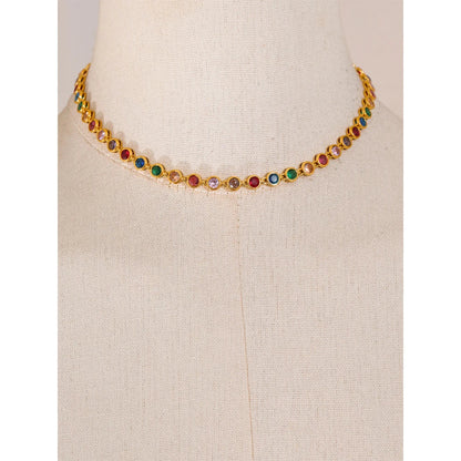 Halskette und Armband Luxo