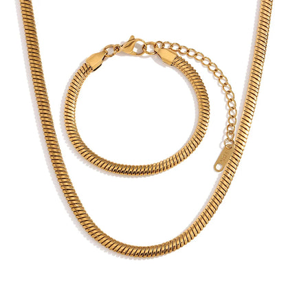 Schmuckset Schlangenkette