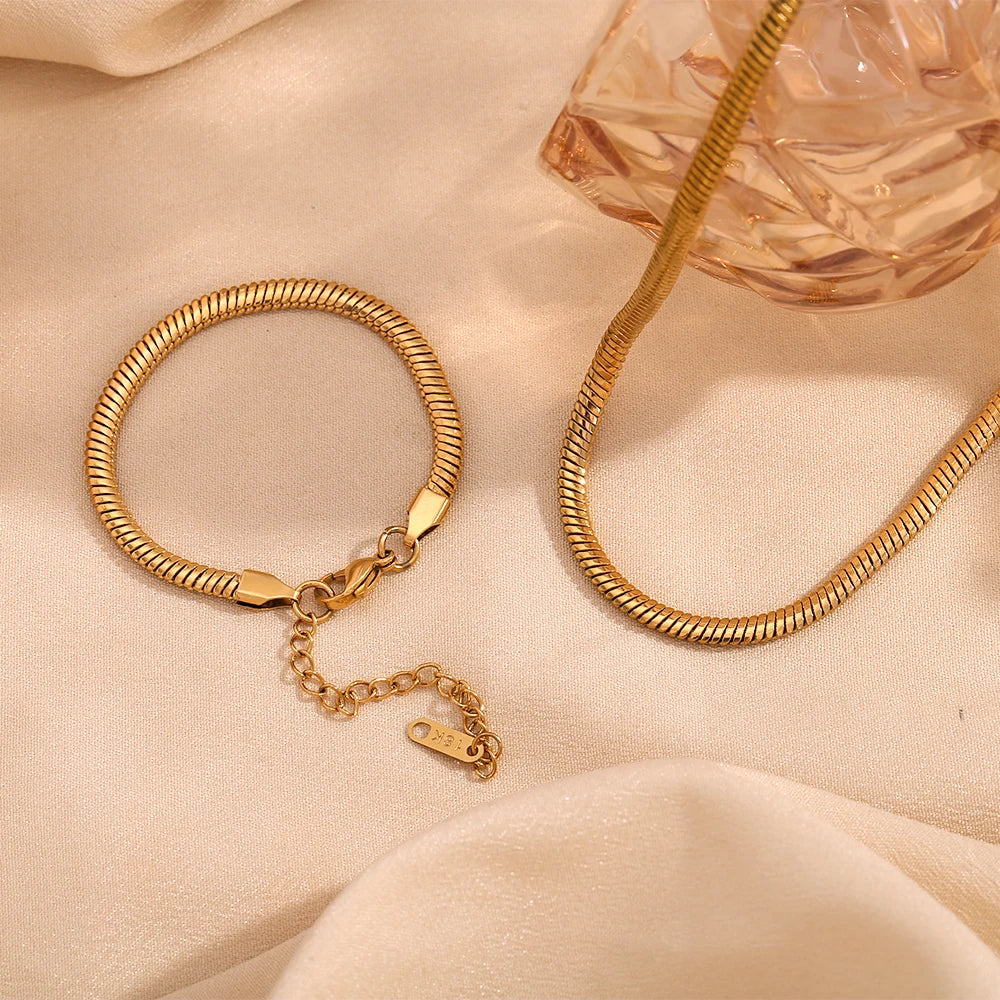 Schmuckset Schlangenkette