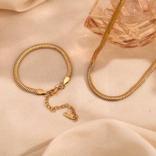 Schmuckset Schlangenkette