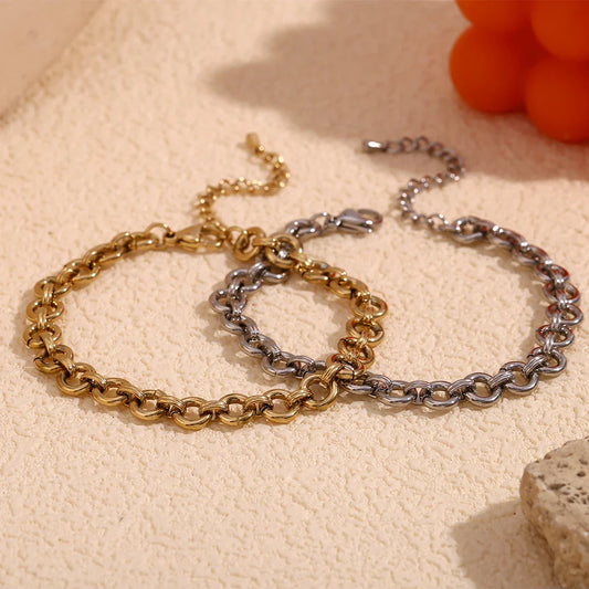 Belle Edelstahl-Fußkette