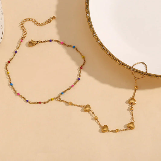 Armband Herz Gold