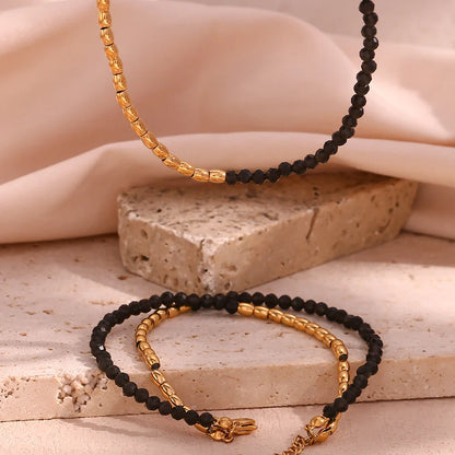 Set Schmuck Obsidian