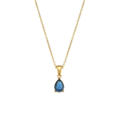 Waterdrop Kristall Halskette