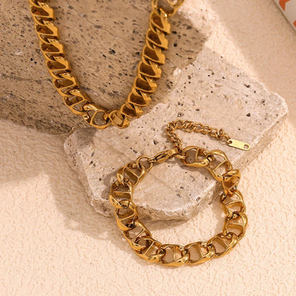 Set Schmuck Vergoldet