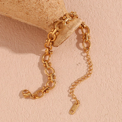 Ovales Blumen-Armband