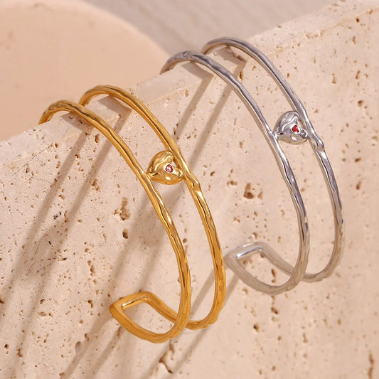 Armband mit emailliertem Herz