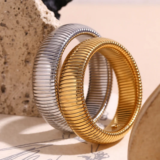 Chunky-Armband Vergoldet