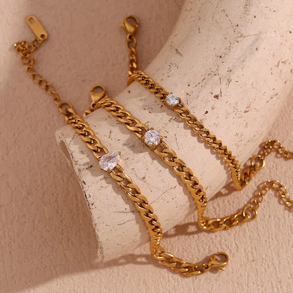 Belle-Wasserfall Tropfen Armband