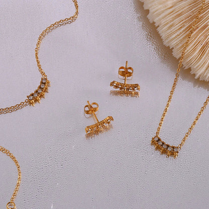 Kristall-Schmuckset