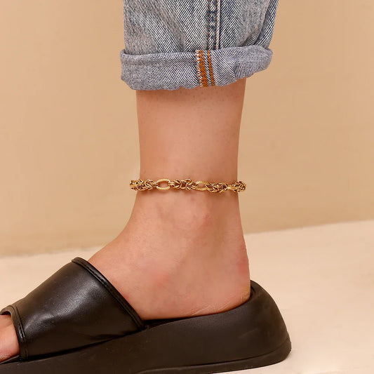 Belle Fußkette Gold