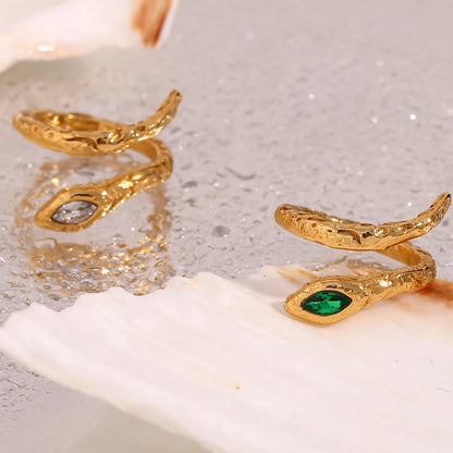 Schlangenring Gold