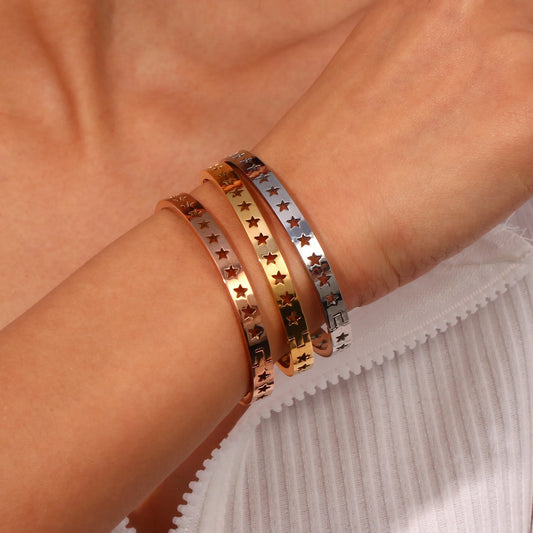 Armband Stern Edelstahl