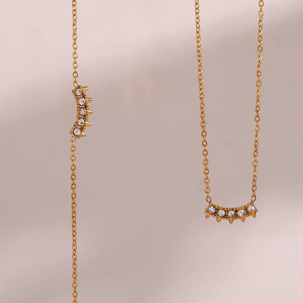 Kristall-Schmuckset