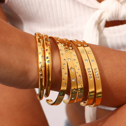 Stern- und Mond-Armband