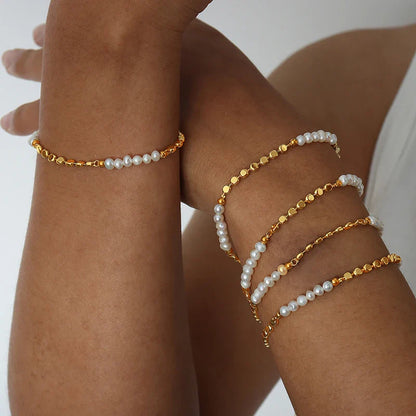 Verstellbares Perlenarmband
