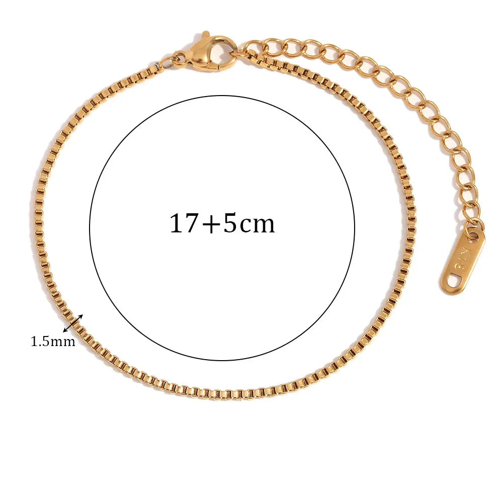 Figaro-Armband Vergoldet