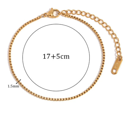 Figaro-Armband Vergoldet