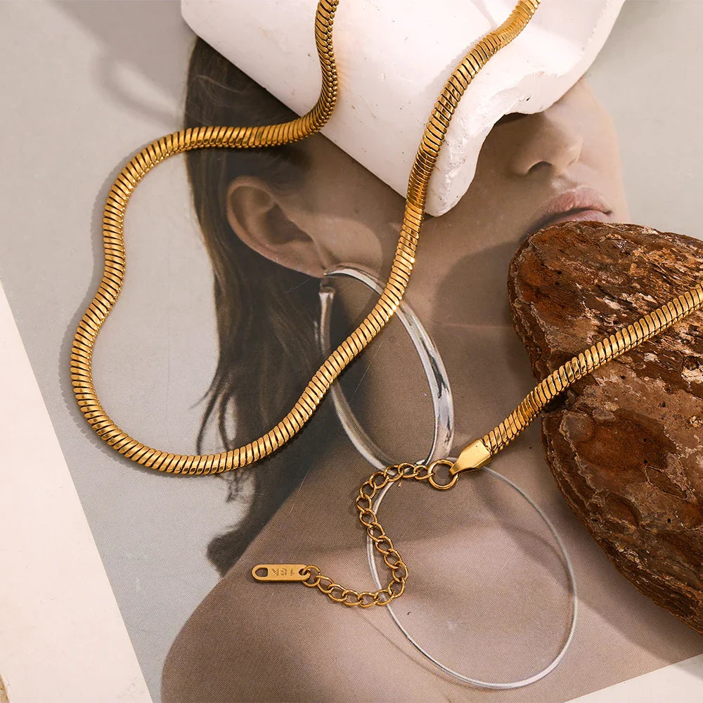 Schmuckset Schlangenkette