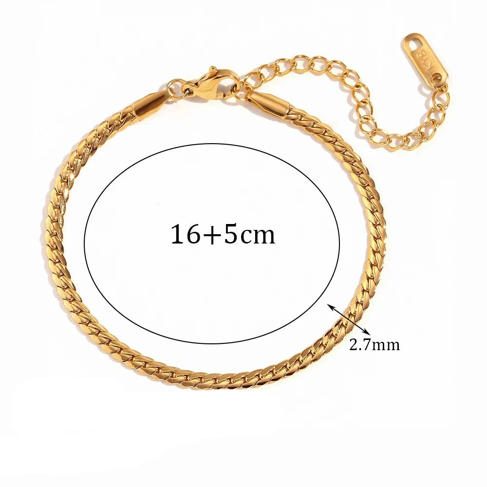 Goldenes Eleganz-Armband