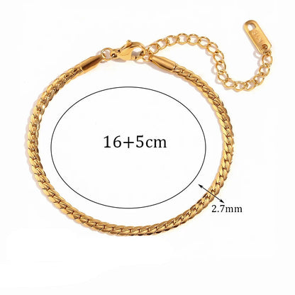 Goldenes Eleganz-Armband