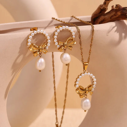 Set Schmuck Perle