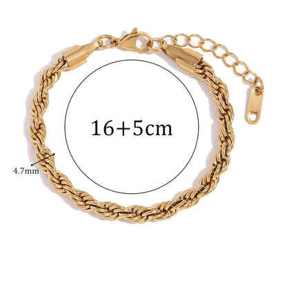 Figaro-Armband Vergoldet