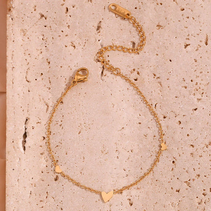 Armband Herz Gold