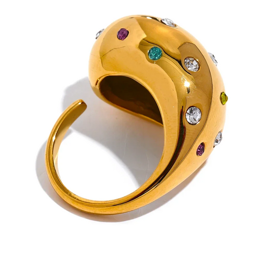 Vintage Geometrischer Ring