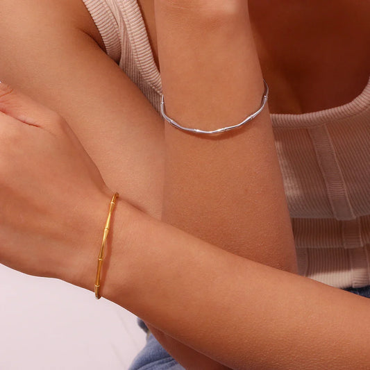 Elegantes Bambusarmband