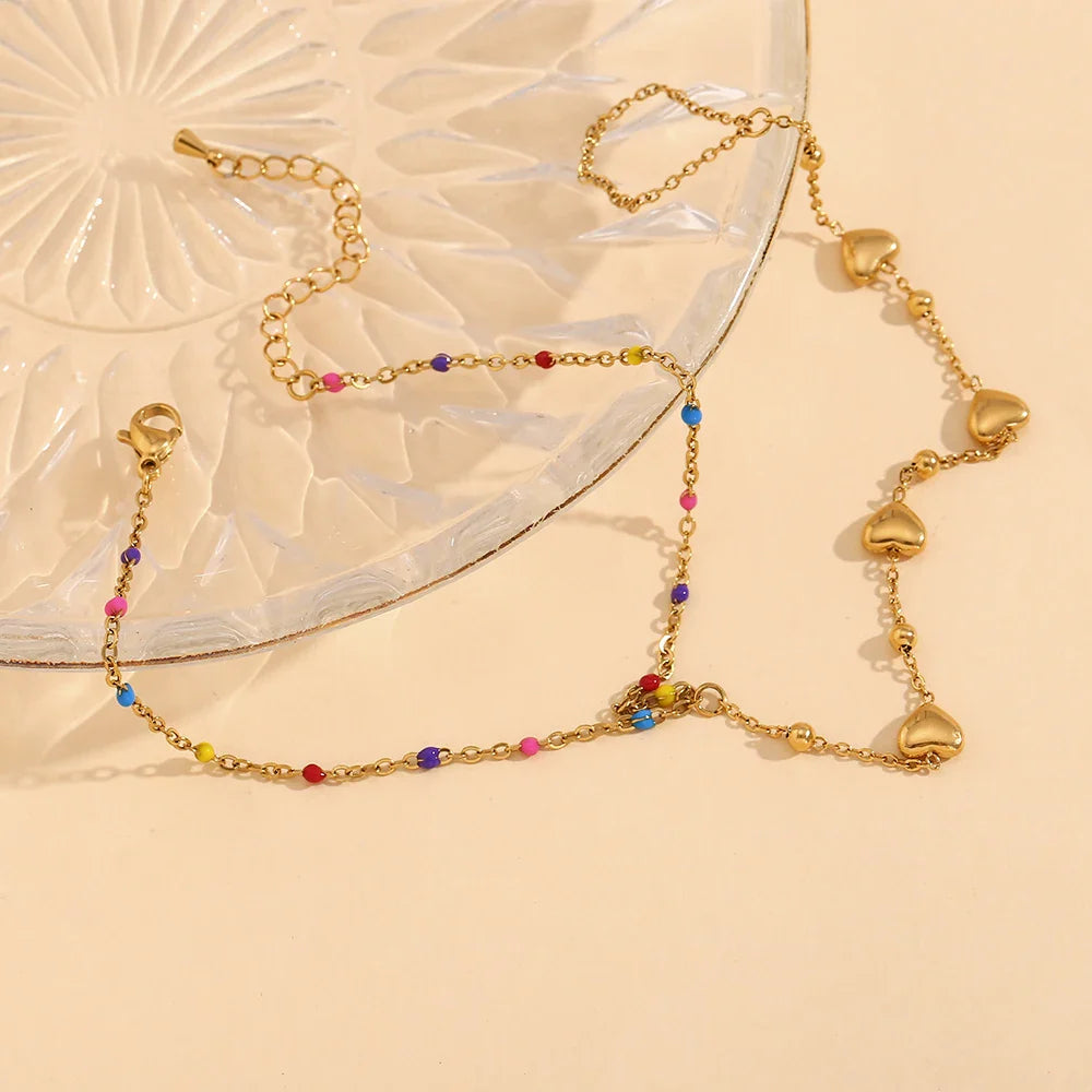 Armband Herz Gold